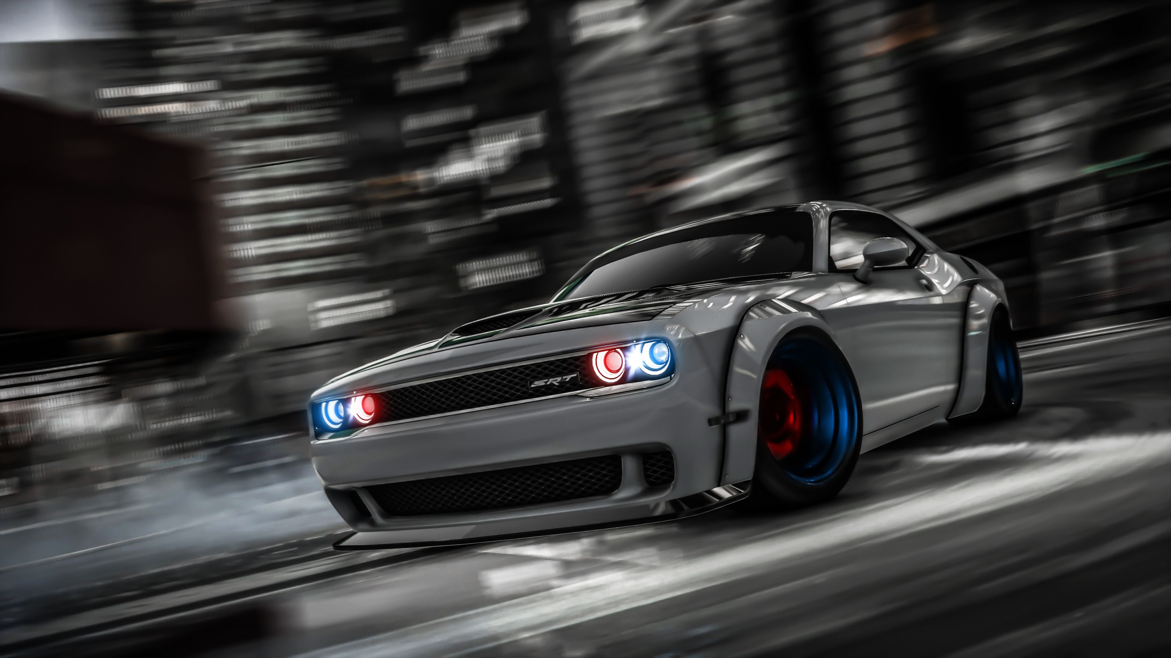 Dodge Demon Challenger Srt 4k Wallpapers Wallpaper Cave