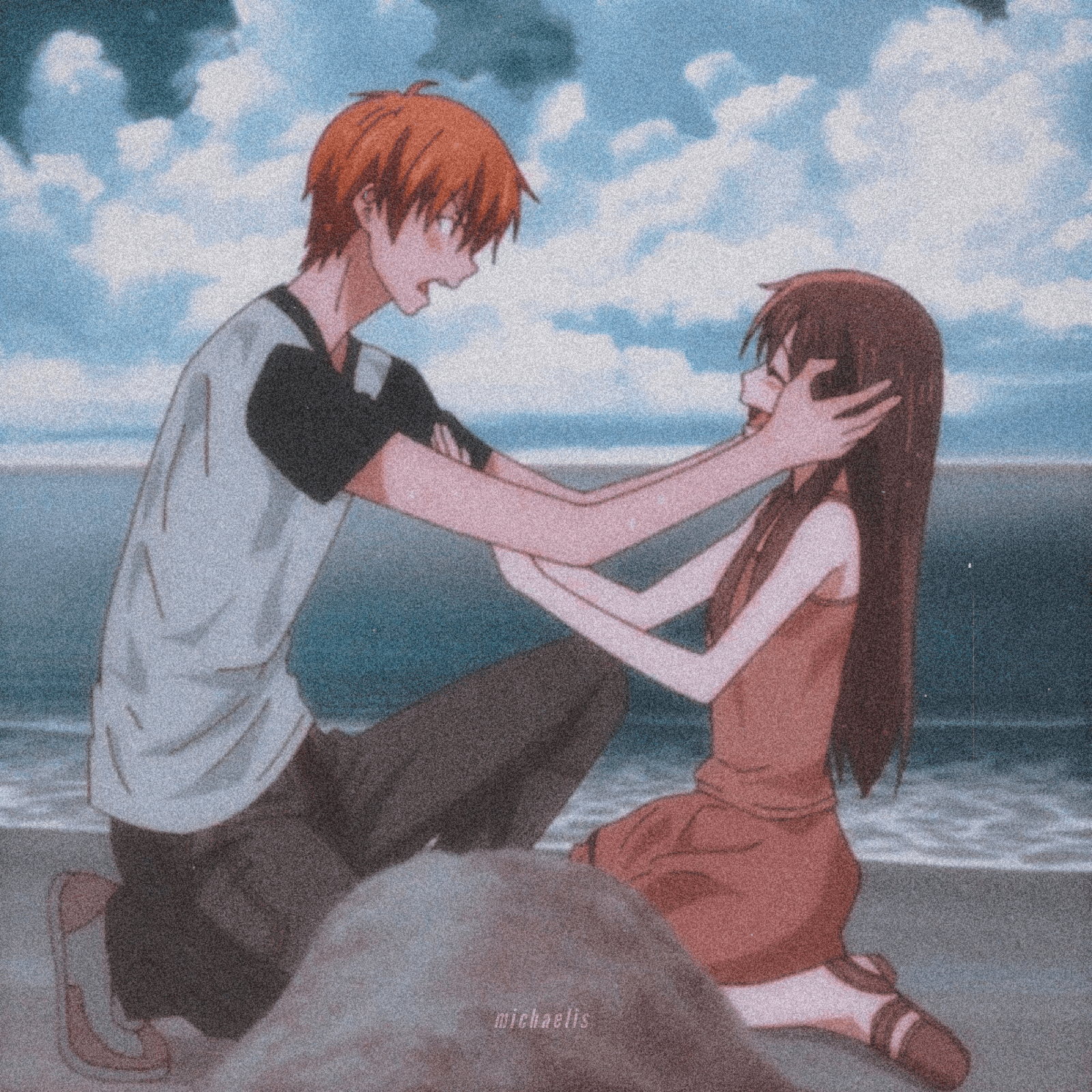 Tohru discovers the sohma curse. Kyo And Tohru Wallpapers Wallpaper Cave