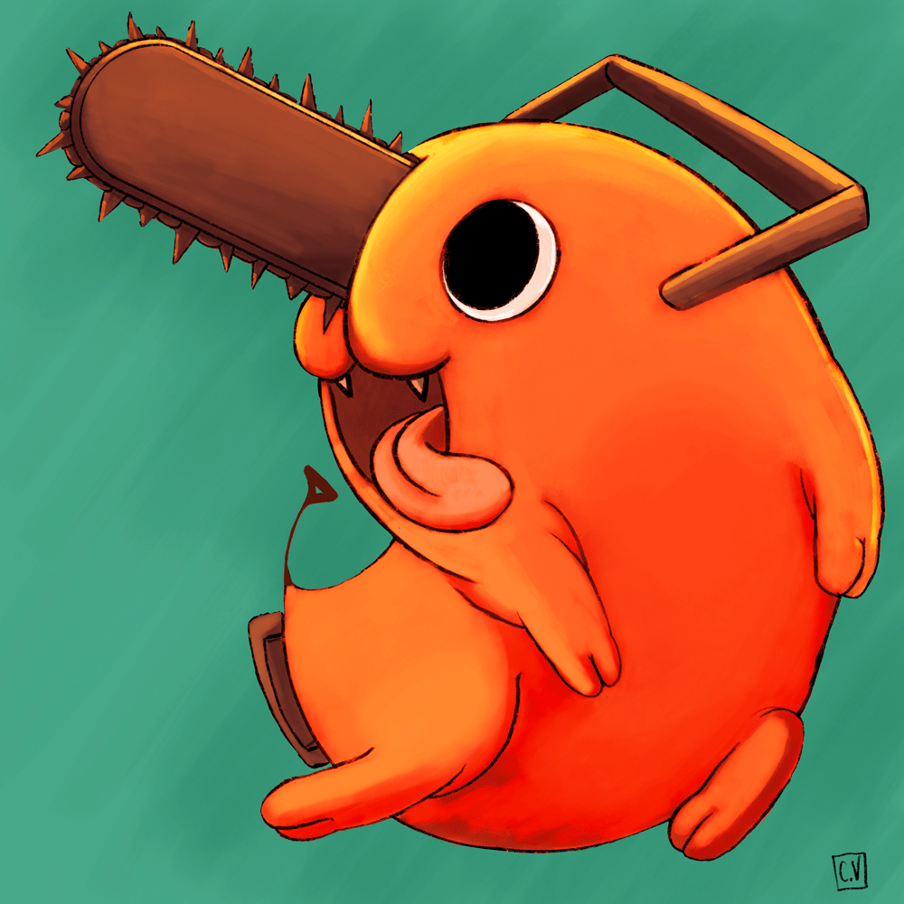 pochita wallpapers wallpaper cave on pochita wallpapers