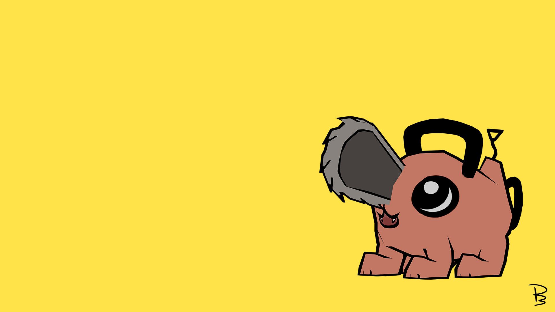 pochita wallpapers wallpaper cave on pochita wallpapers