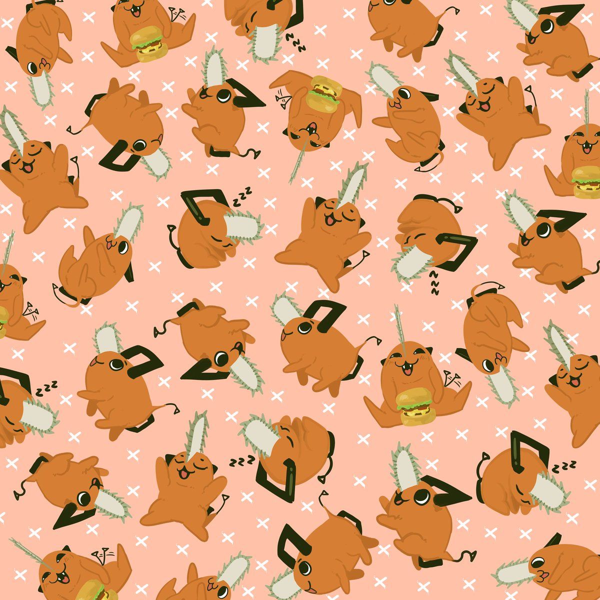 pochita wallpapers wallpaper cave on pochita wallpapers