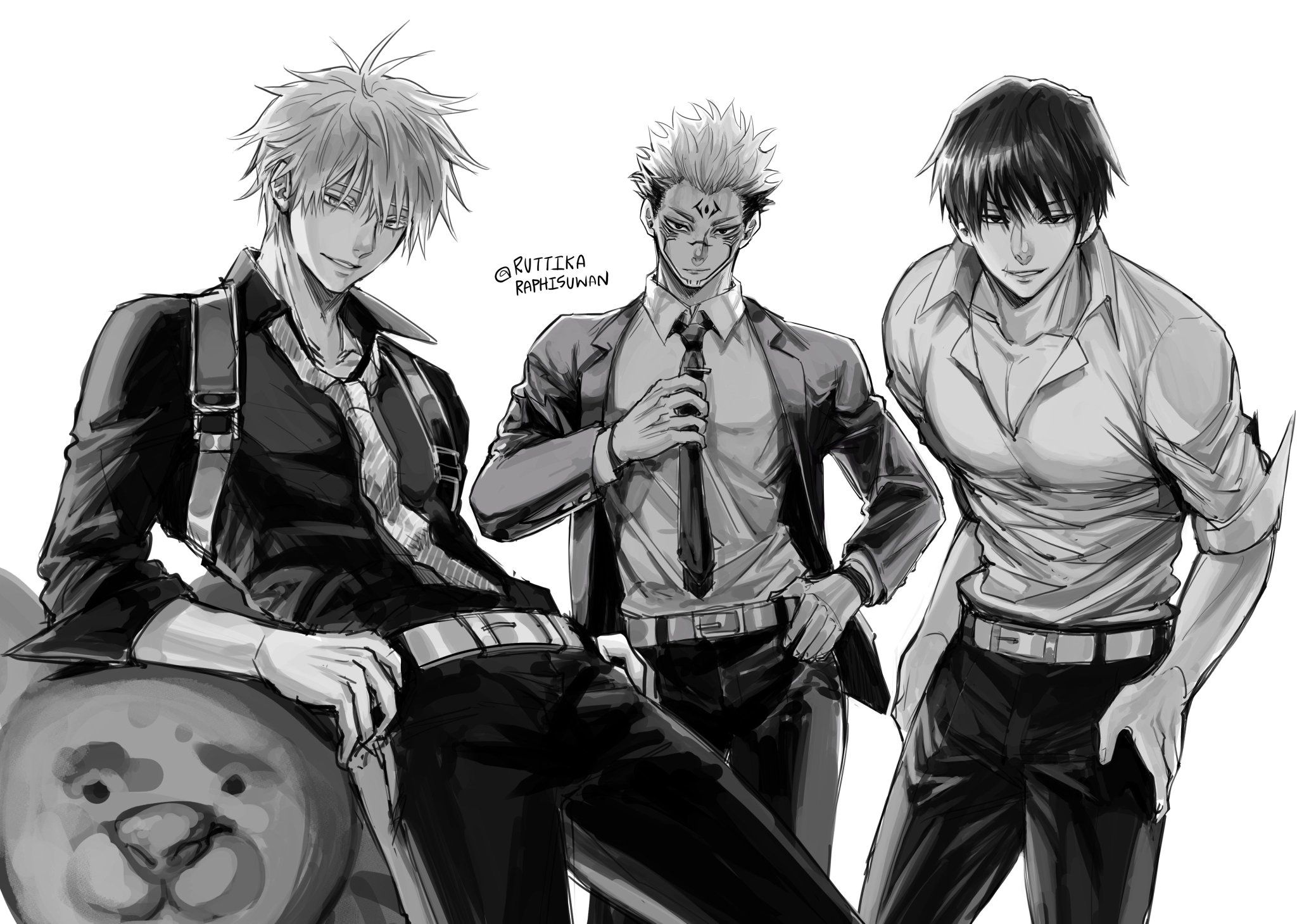 gojo x toji wallpapers wallpaper cave on gojo x toji wallpapers