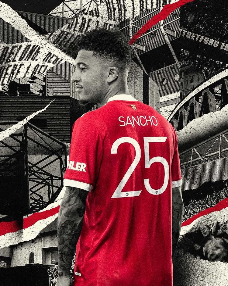 Jadon Sancho Wallpaper : Jadon Sancho Manchester United Wallpapers Wallpaper Cave