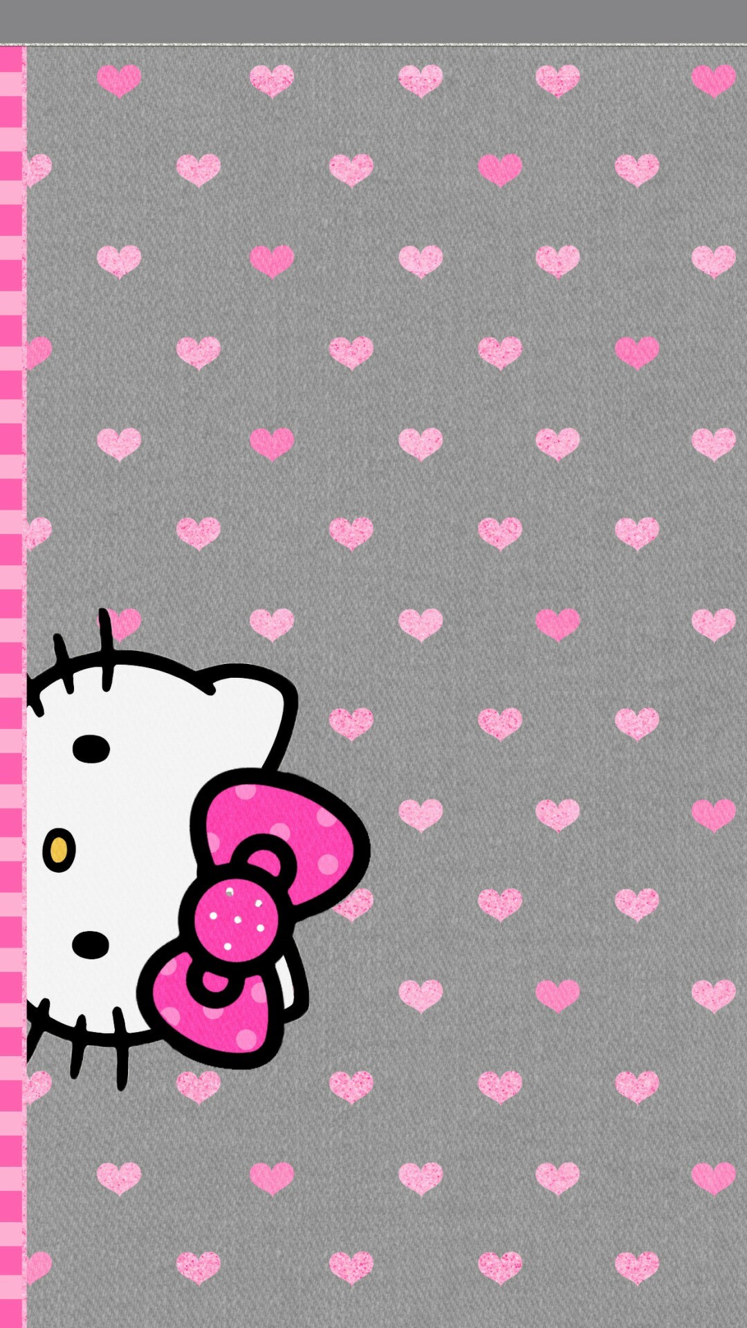 Glitter Home Screen Pink Hello Kitty Wallpaper Doraemon