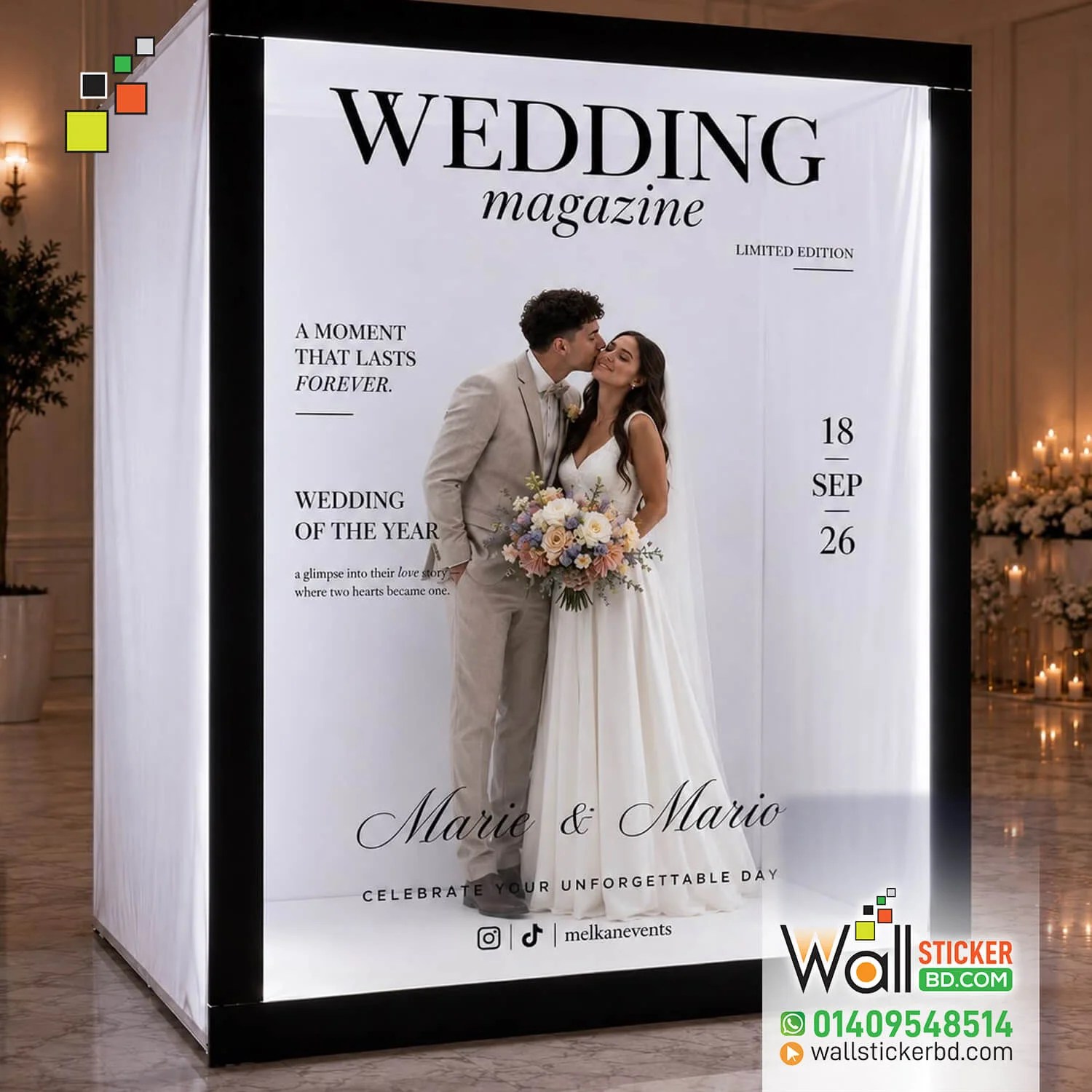 Photo Booth Wall Sticker