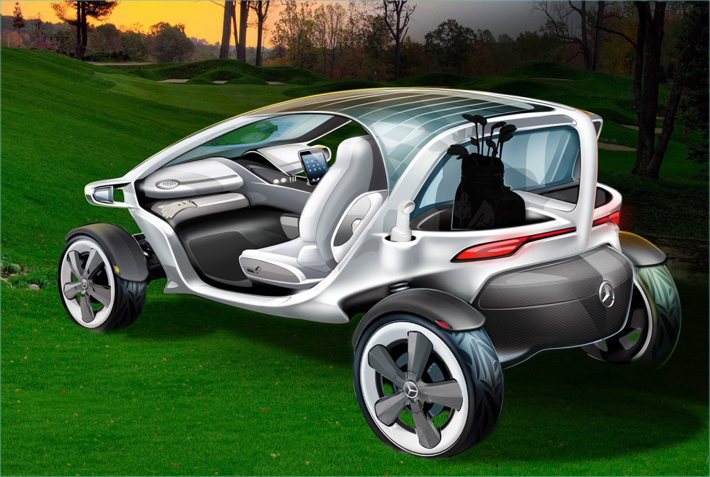 Introducing The Mercedes Luxury Golf Cart Wall Street Nation