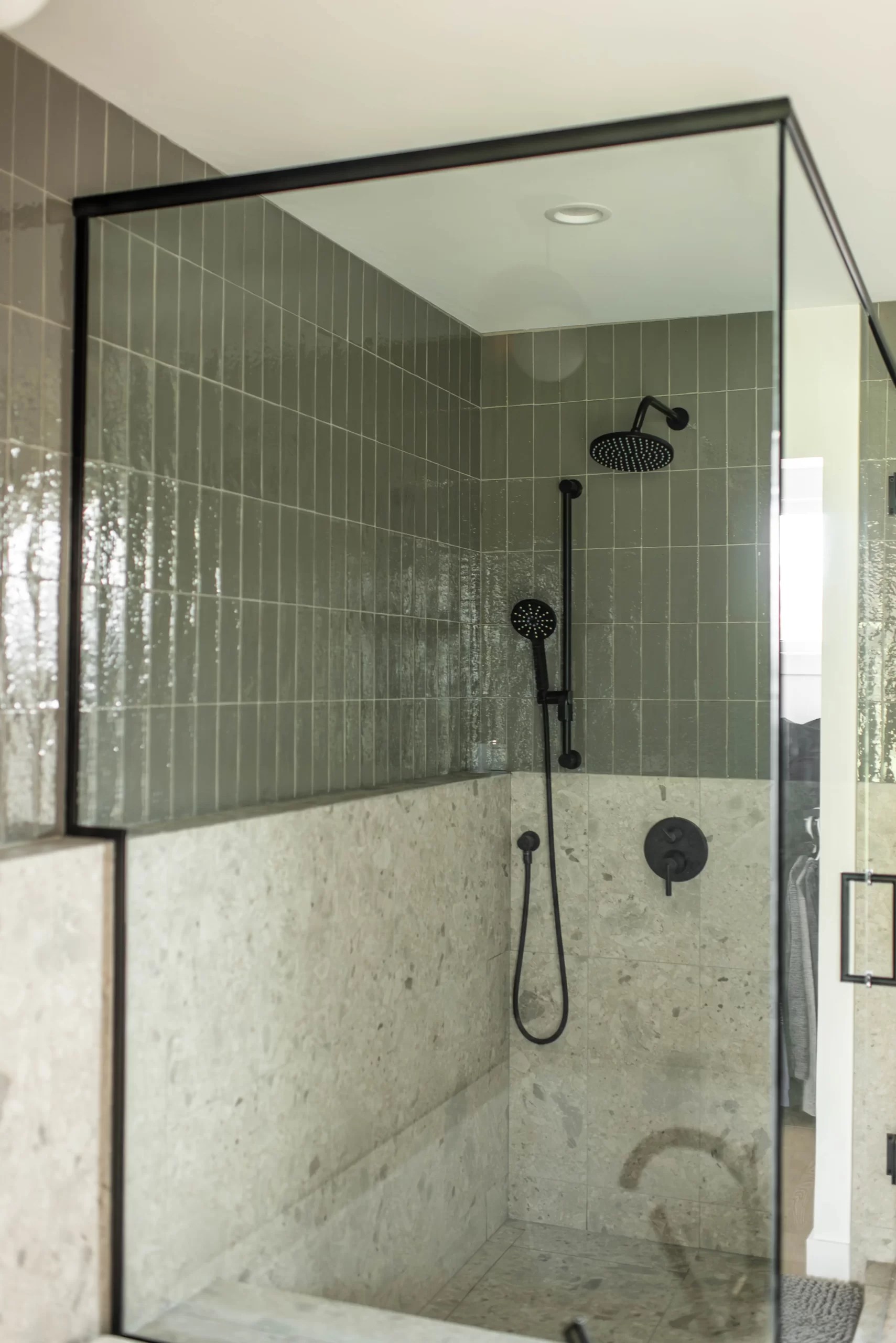 Renovated bathroom design