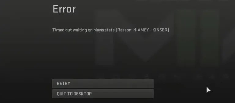Modern Warfare Stuck At Loading Player Stats