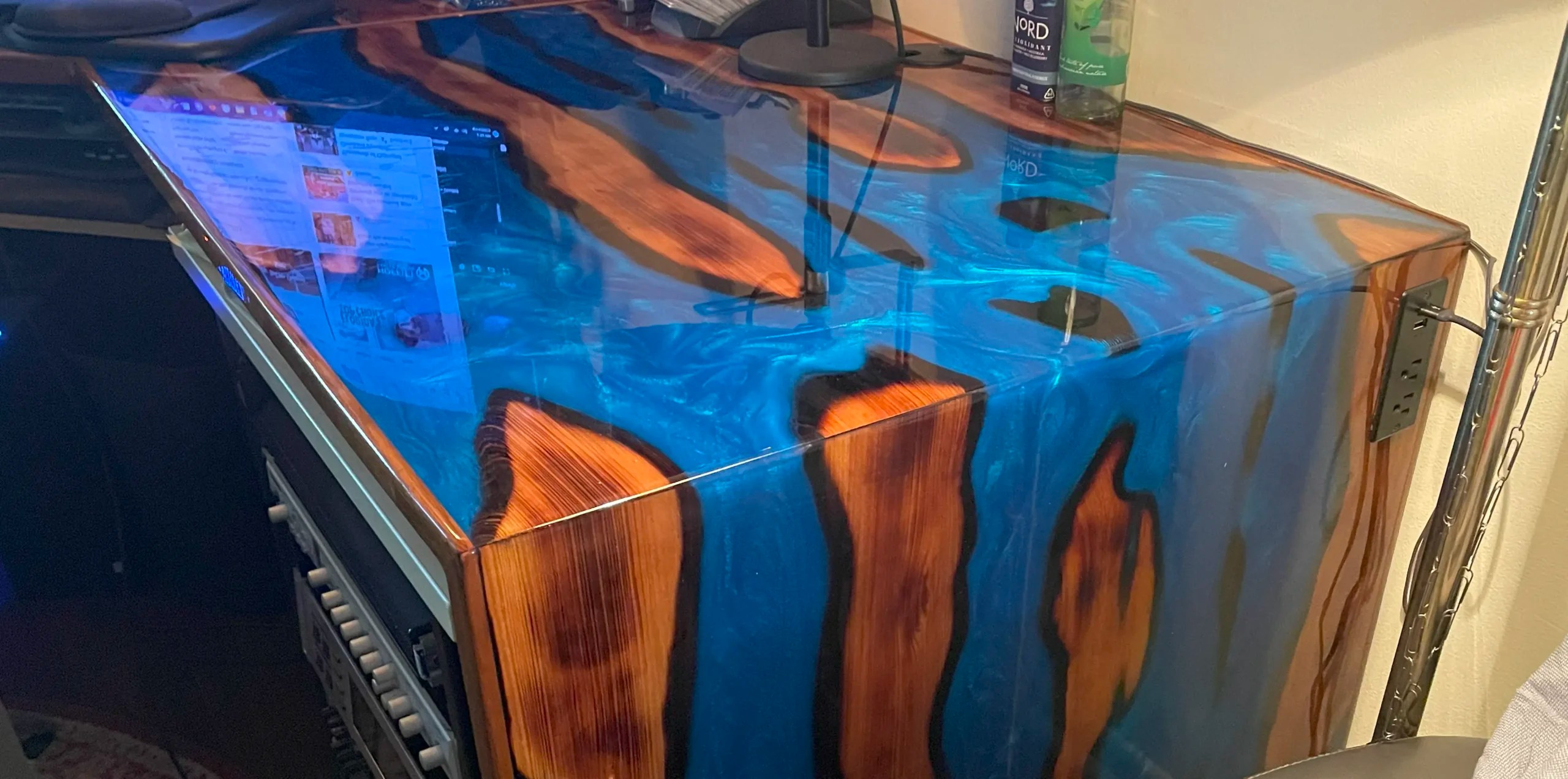 custom epoxy desk near me
