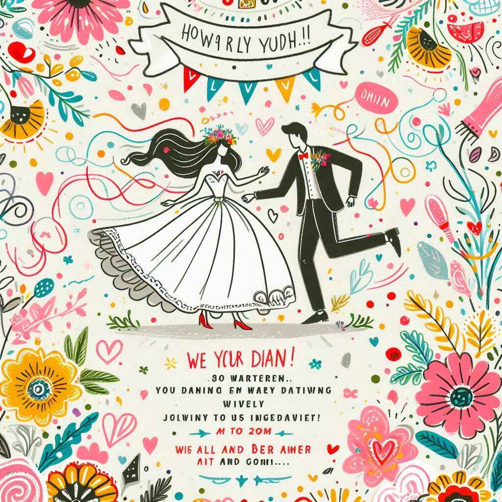 Funny Invitation Message for Weddings