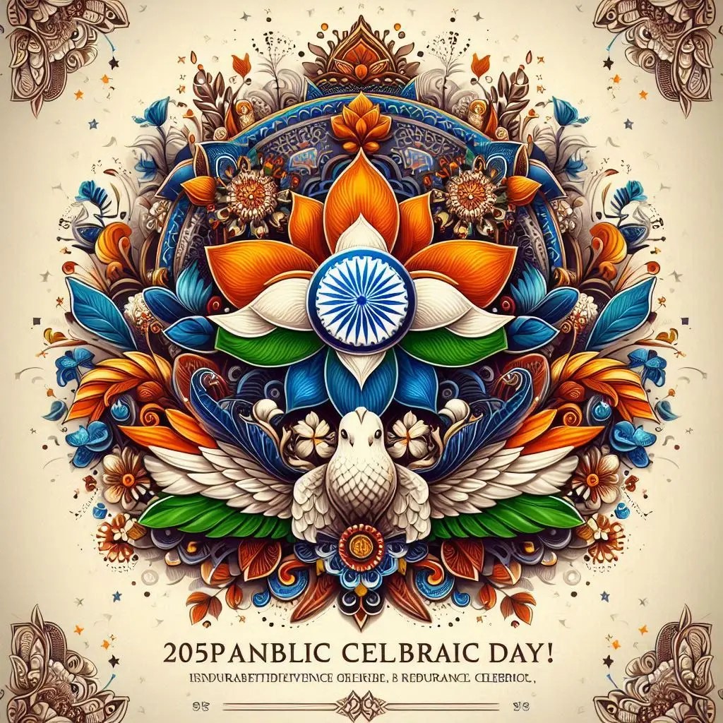 Republic Day Celebration Invitation for WhatsApp