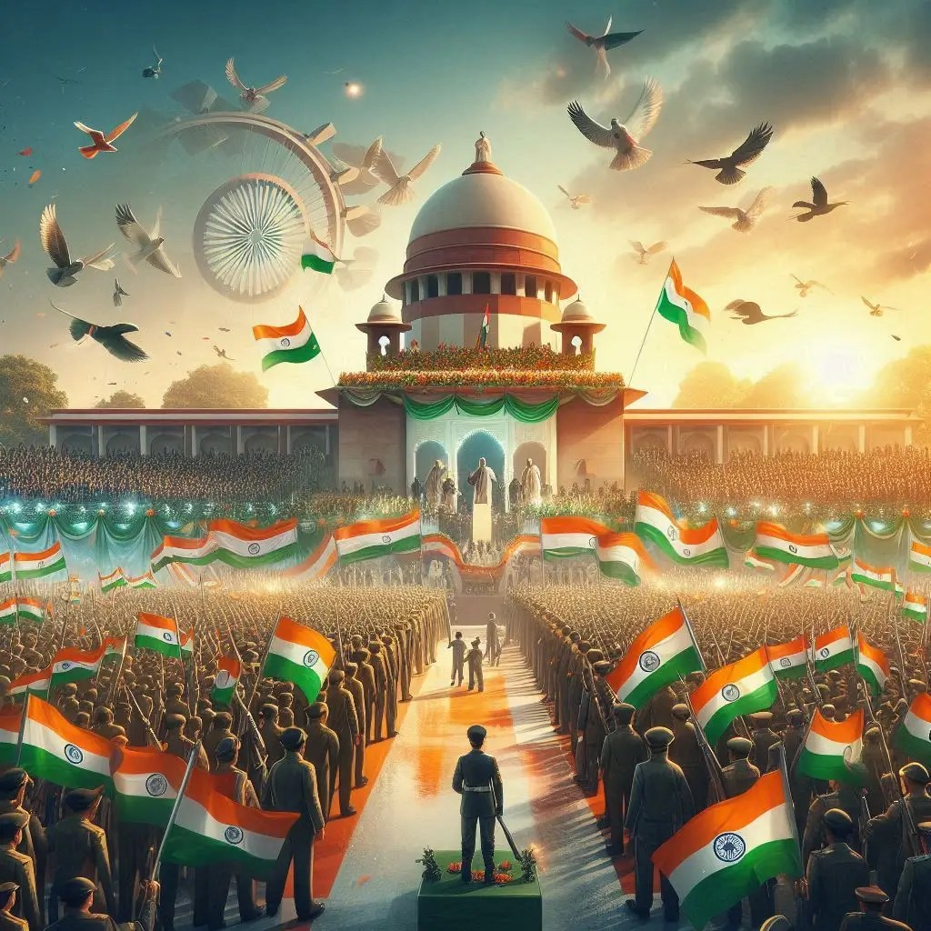 Creative Republic Day Celebration Invitations