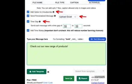 Do additional settings