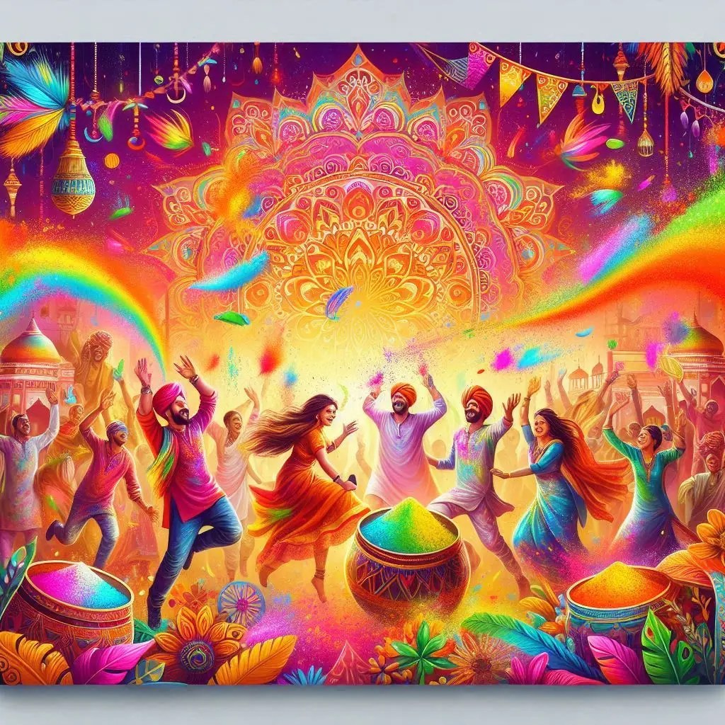 Holi Invitation Messages 2025