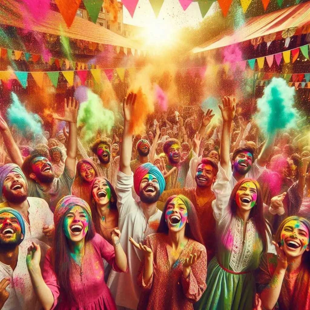 Creative Holi Invitations 2025