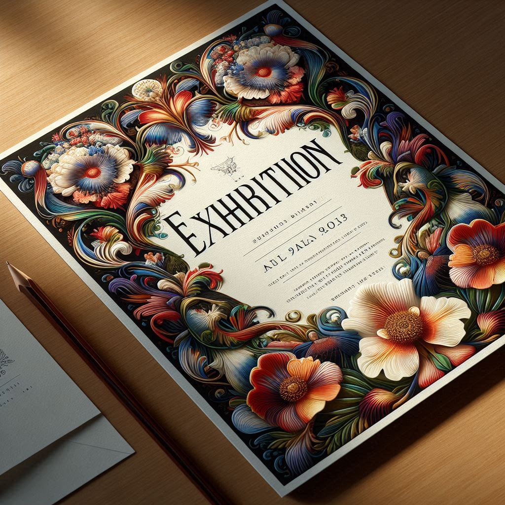 Sample Invitation for Exhibition