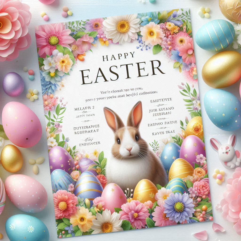 Easter Egg Hunt Invitations