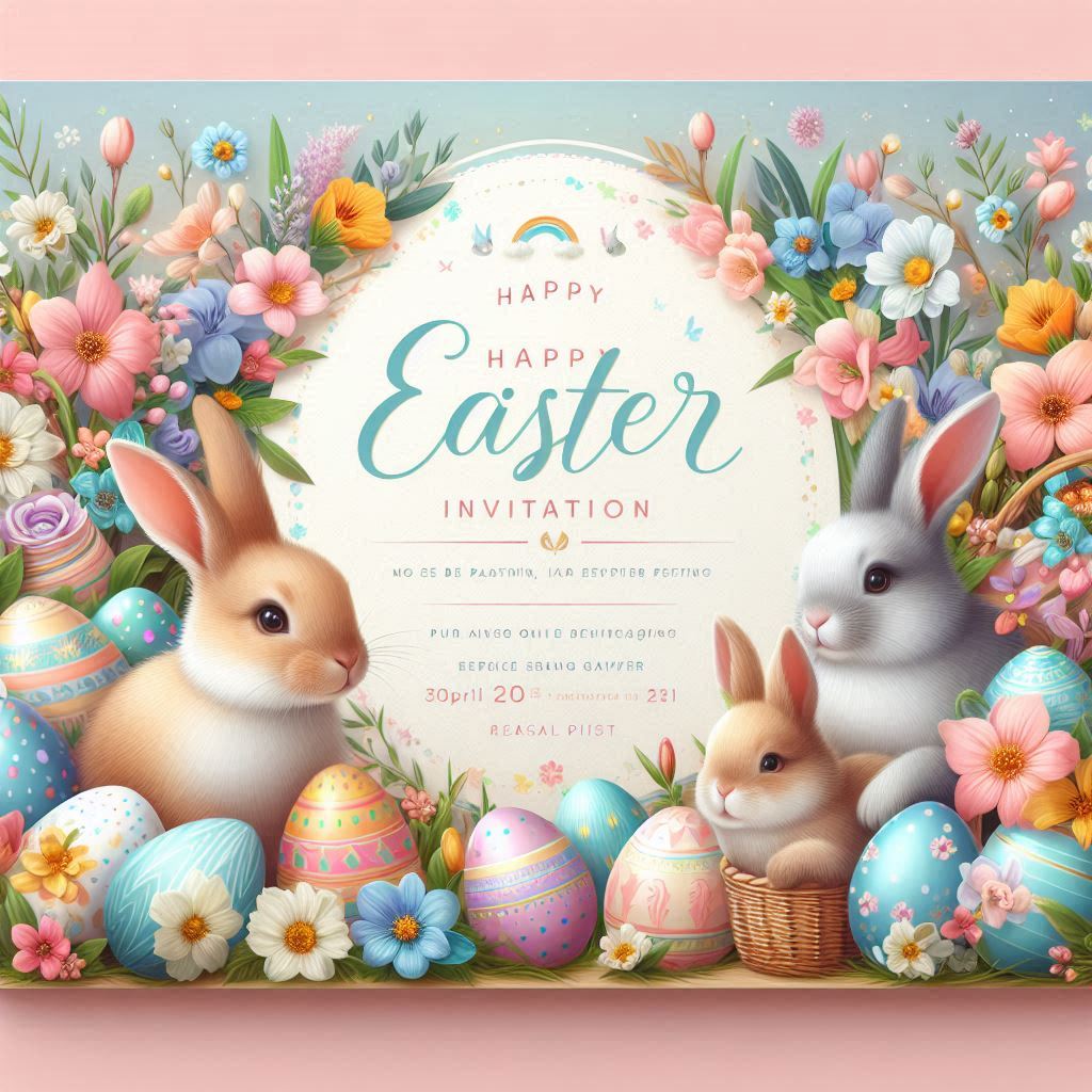 Creative Easter Invitations
