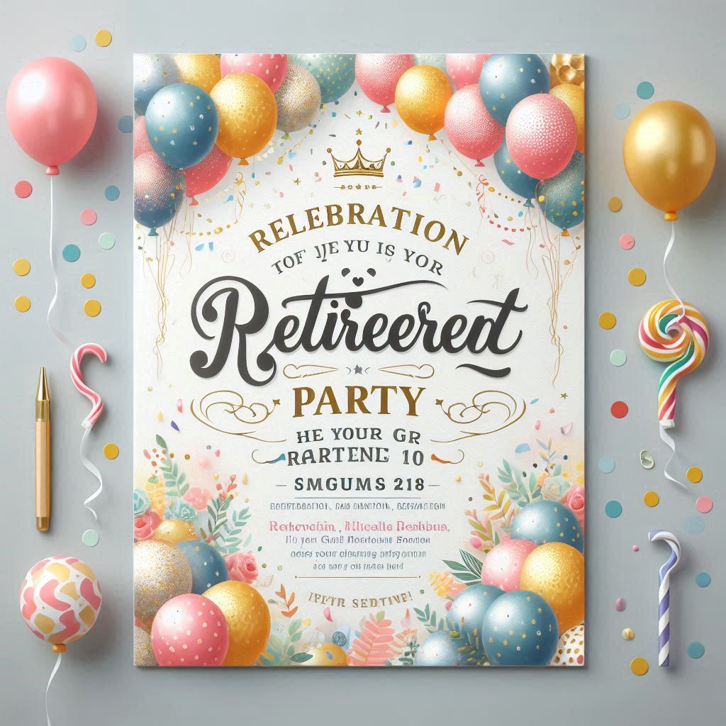 Retirement Party Invitation Messages
