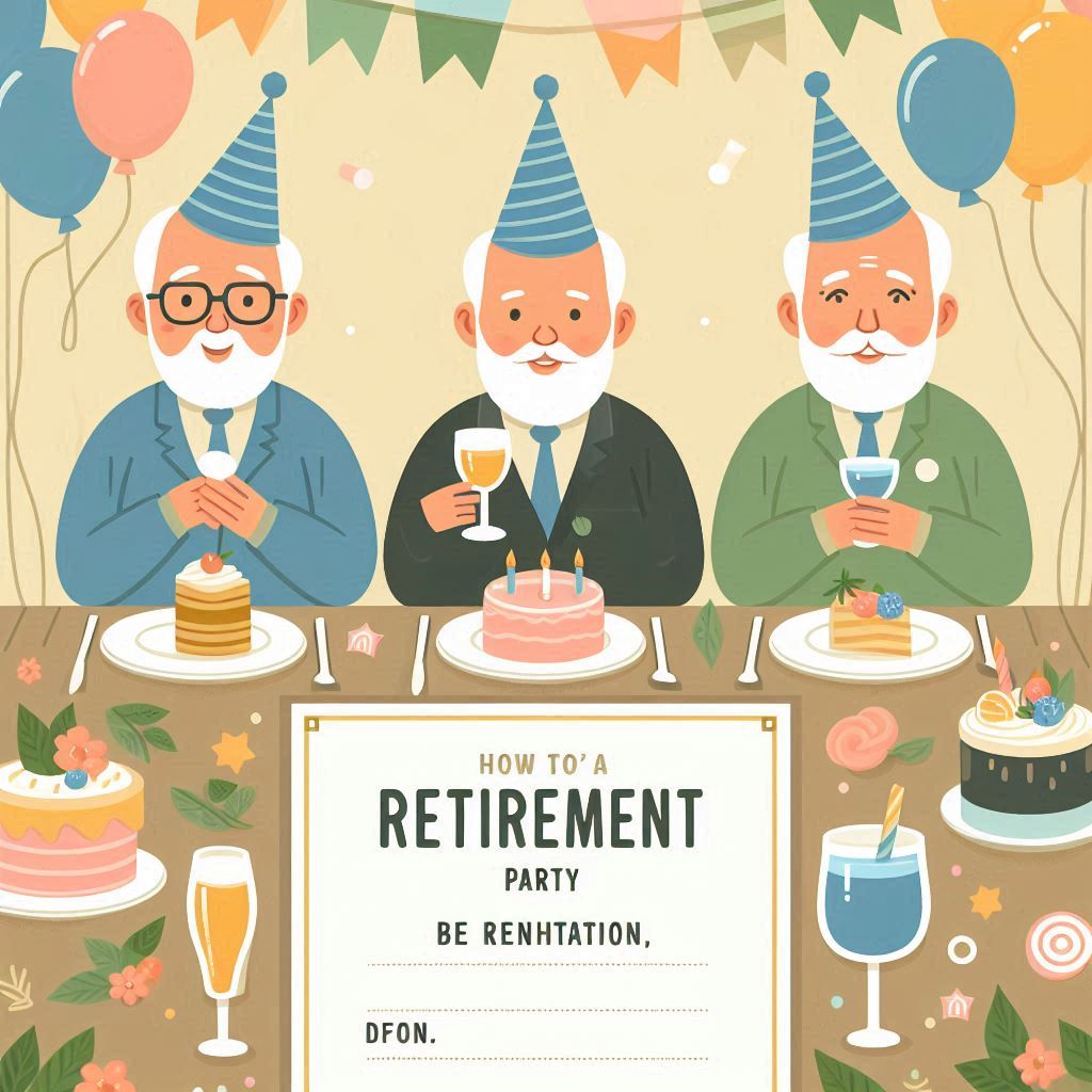 Retirement Party Invitation Message for Colleagues