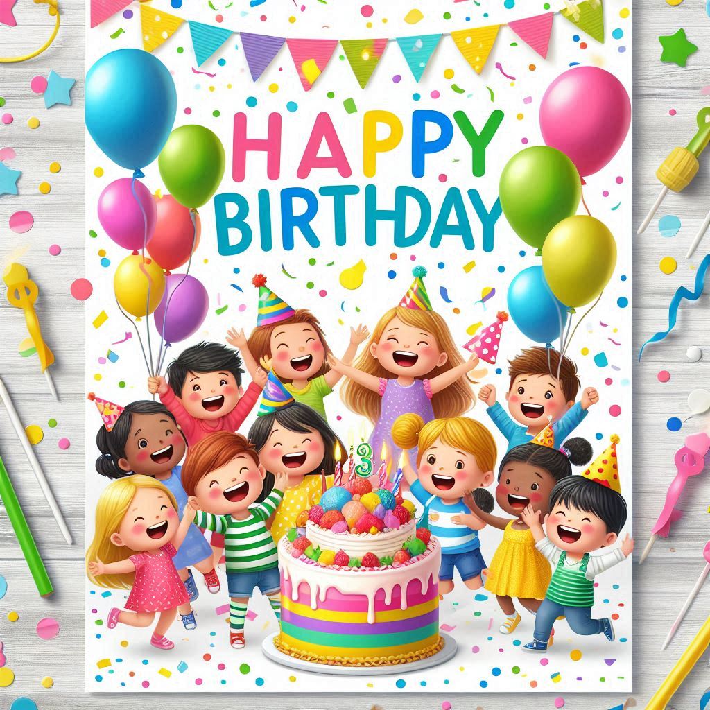 Birthday Party Messages for WhatsApp