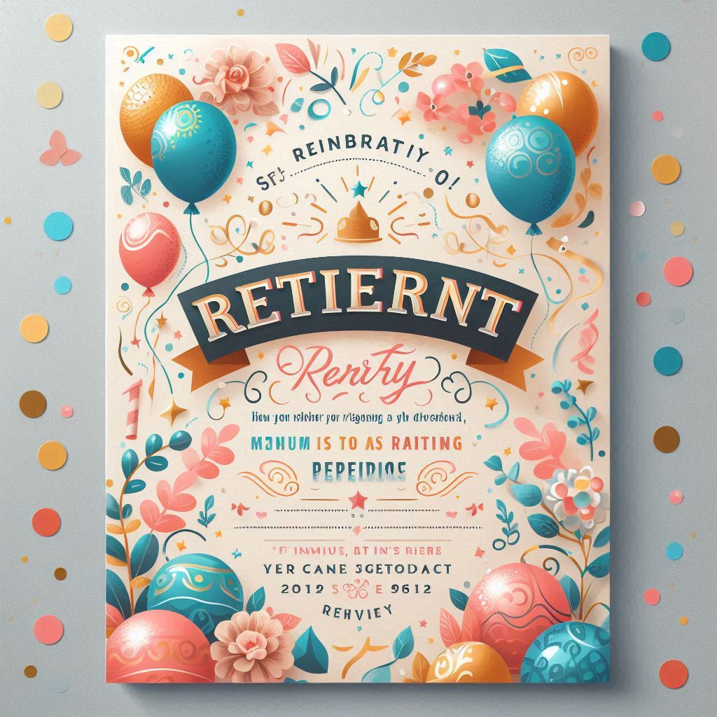 Retirement Party Messages for WhatsApp