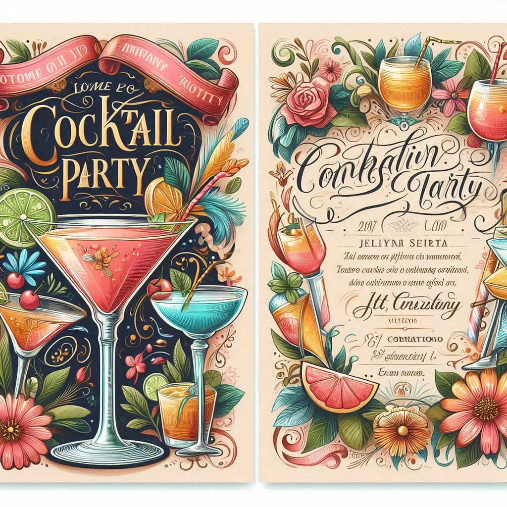 Funny Cocktail Party Invitation Message