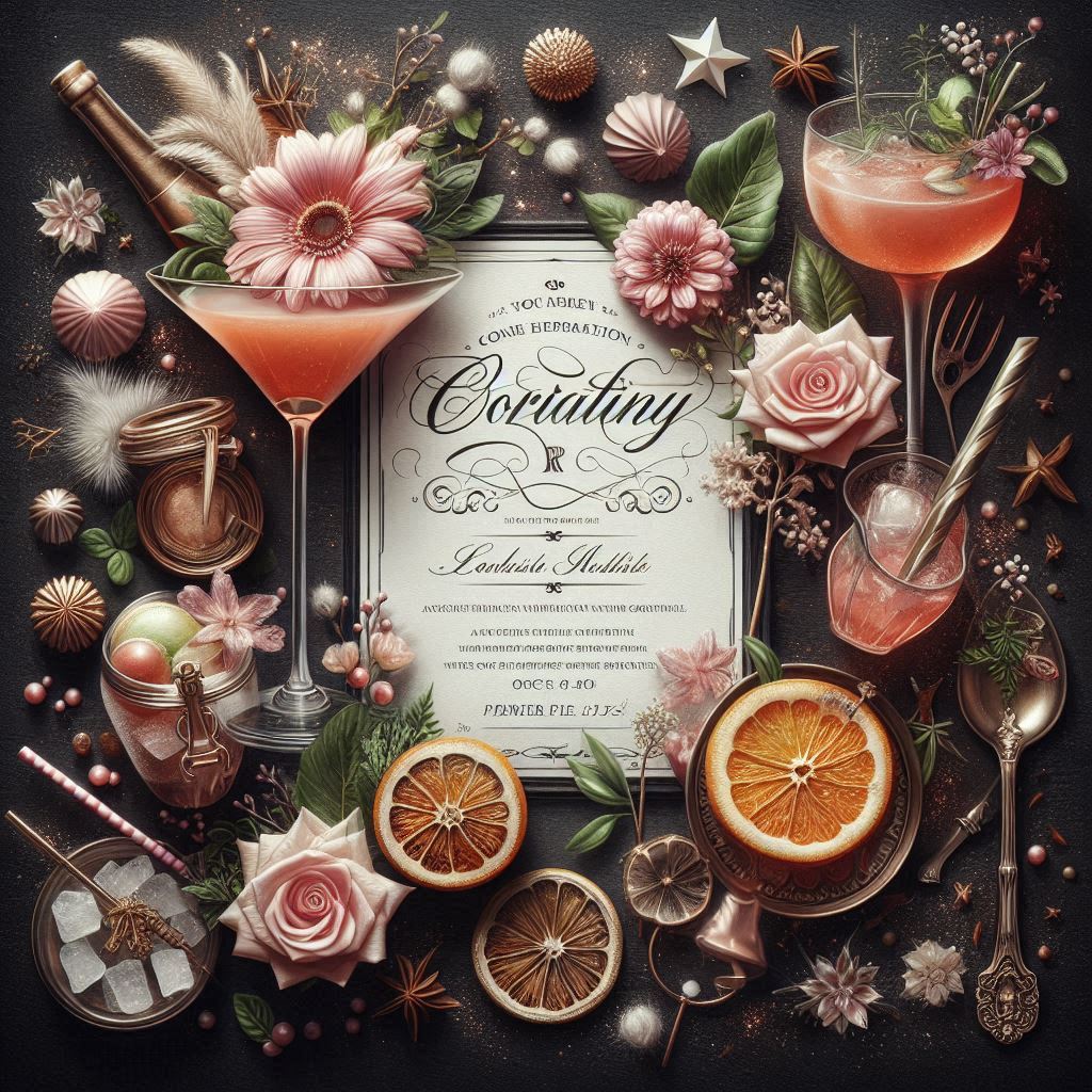 Cocktail Party Invitation Card Message