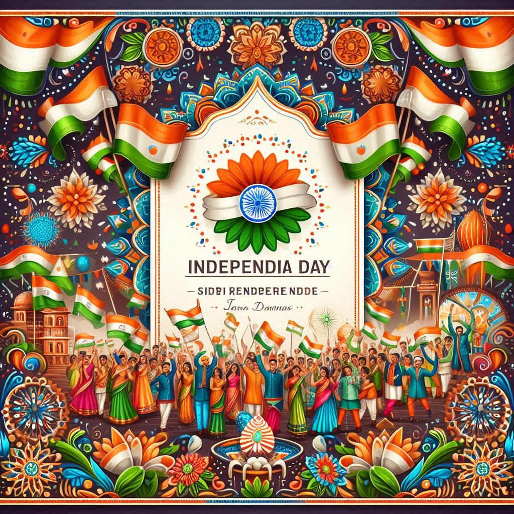 Creative Independence Day Invitations