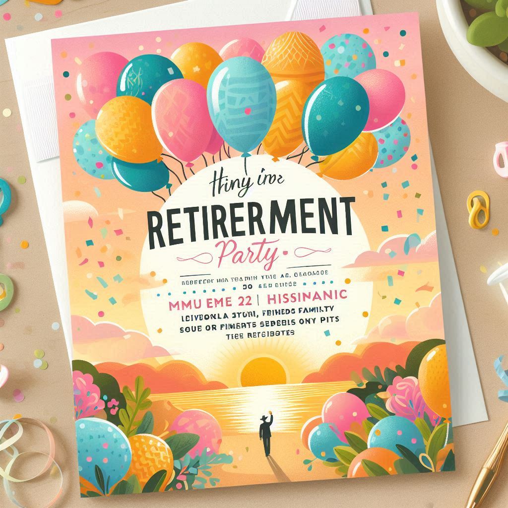 Unique Retirement Party Invitation Messages