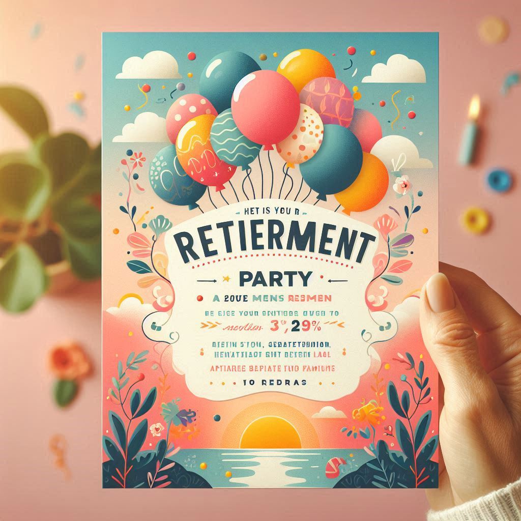 Funny Retirement Party Invitation Message