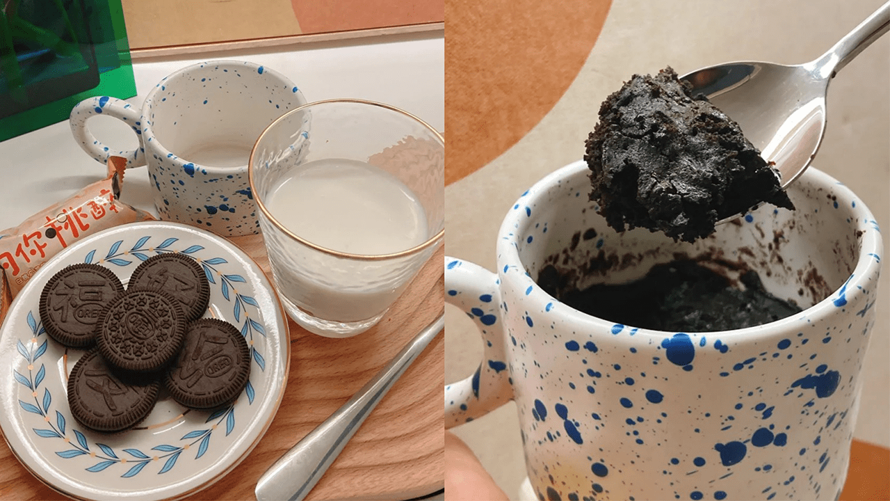 史上最簡易懶人居家食譜：Oreo+牛奶，兩步驟秒變布朗尼！