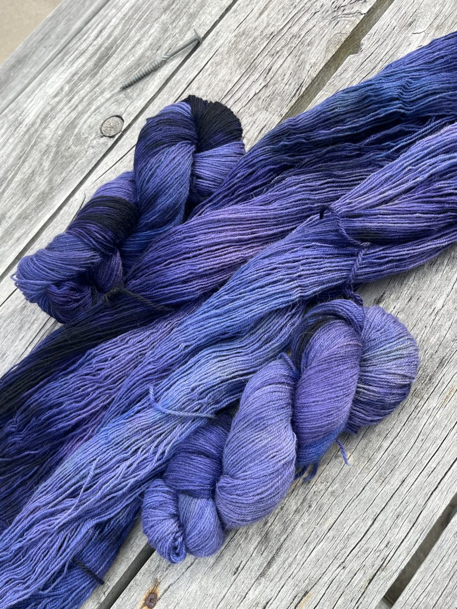 No-nylon Sock Yarn 4ply: Bog Witch