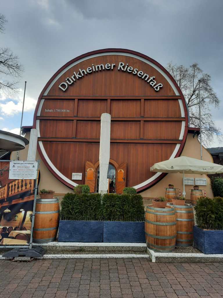 Größtes Weinfass der Pfalz
