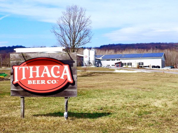 Ithaca Beer Company Sign