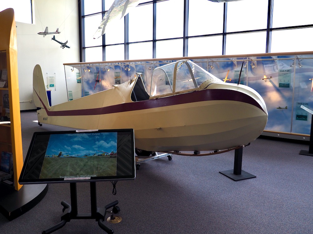 Glider Display at the National Soaring Museum
