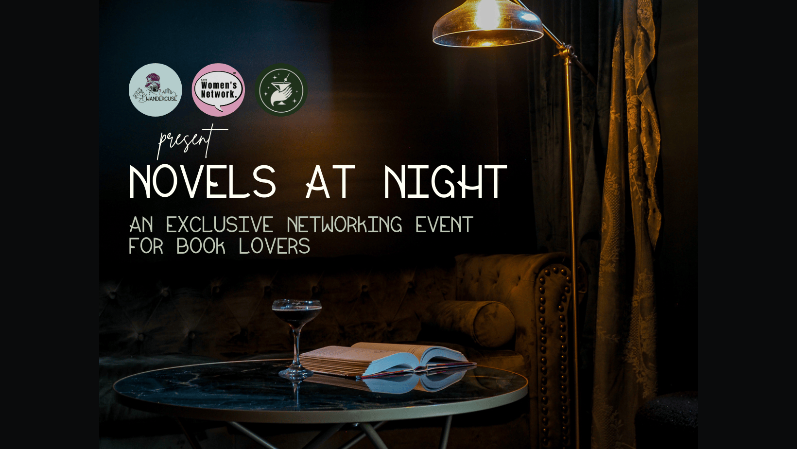 Novels at Night Event Header
