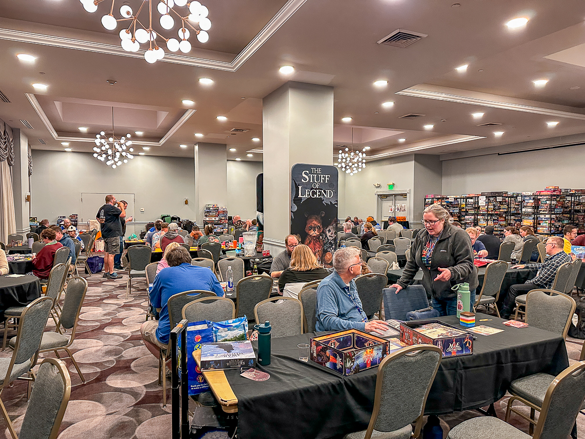 The ballroom at CuseCon, the biggest gaming event in Syracuse