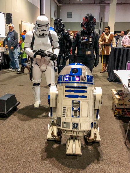 Star Wars cosplayers at RetroGameCon