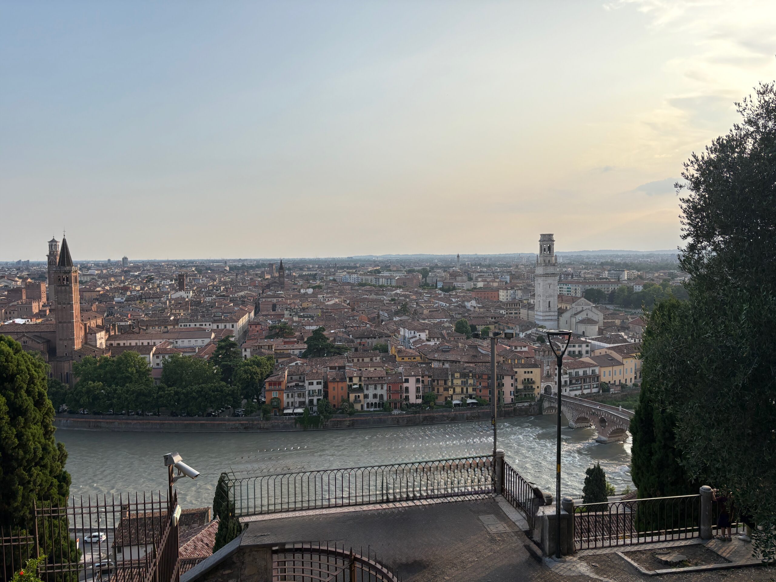 verona italy romantic sunset