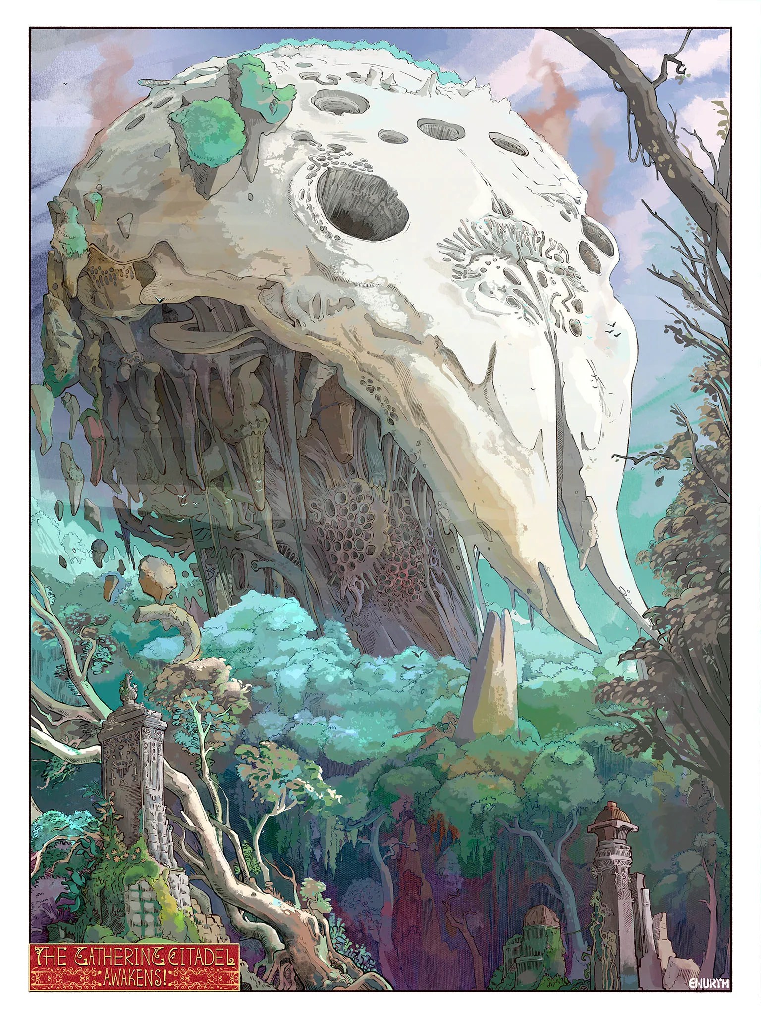 Gathering Citadel by Enuryn