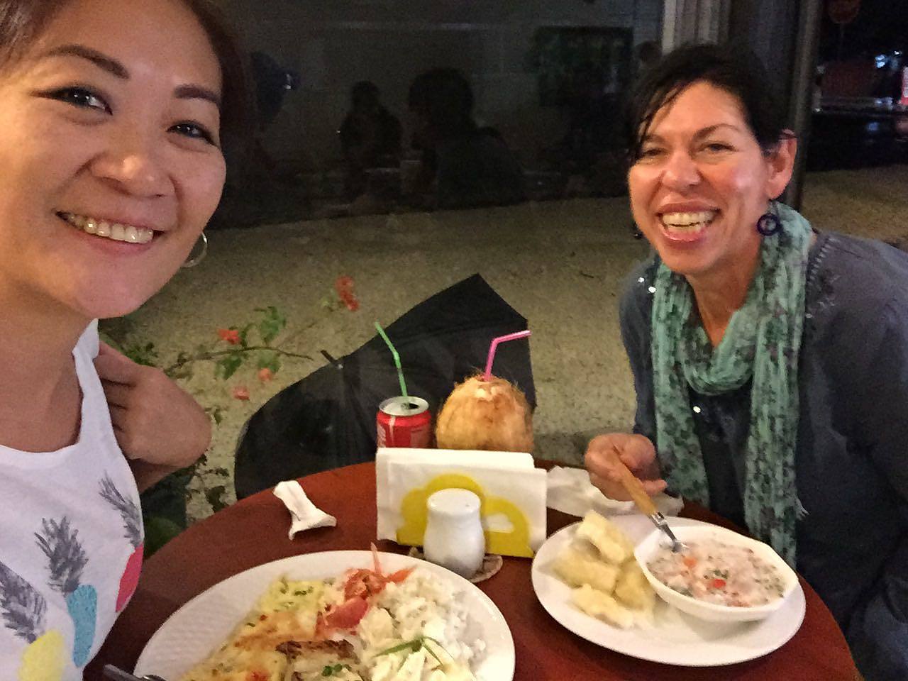 This is my host Deb. Find her on Airbnb, Nuku'alofa :)