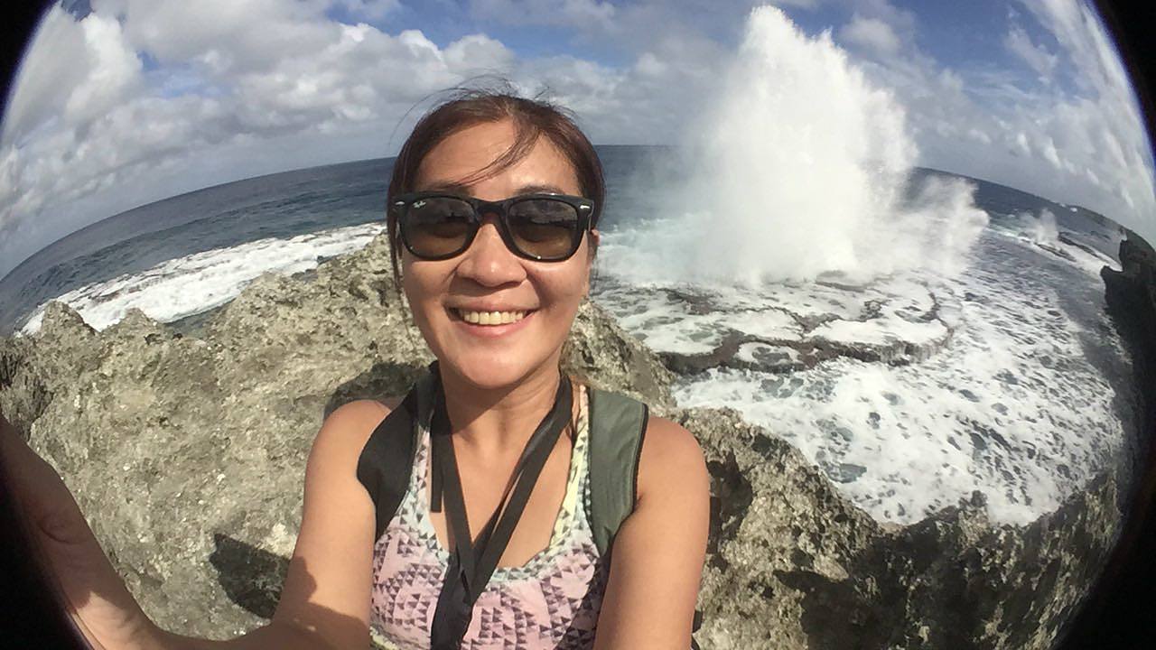 can't get over the blow holes