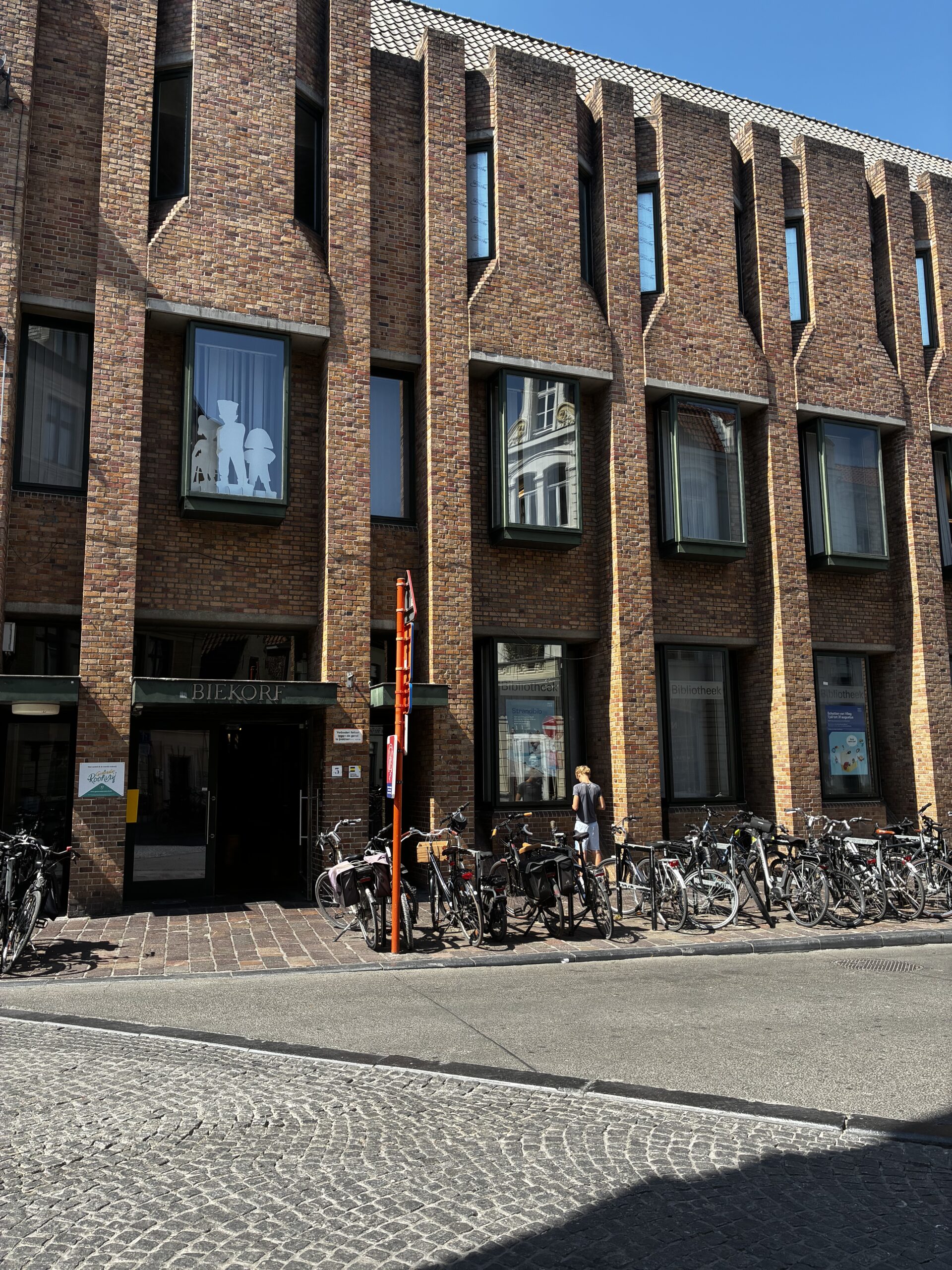 Exterior of Biekorf Library