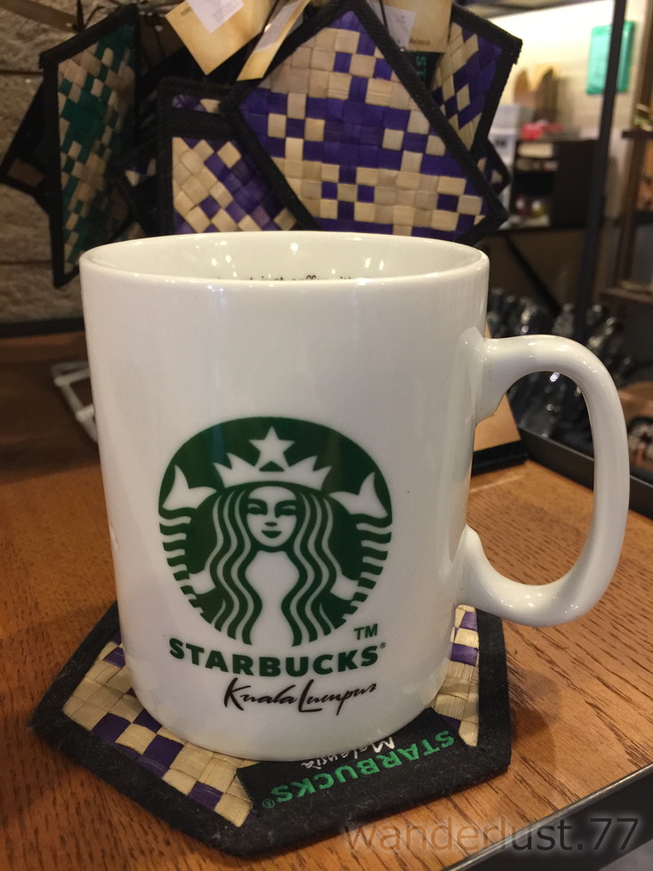 STARBUCKS COFFEE】マレーシア・クアラルンプール2017年2月マグ