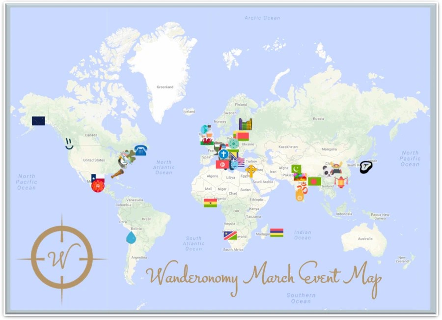 March – Where & When