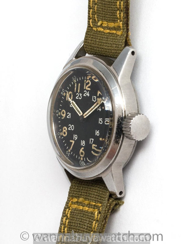 elgin　a-17 Elgin A-17A U.S. Military Navigation circa 1950's