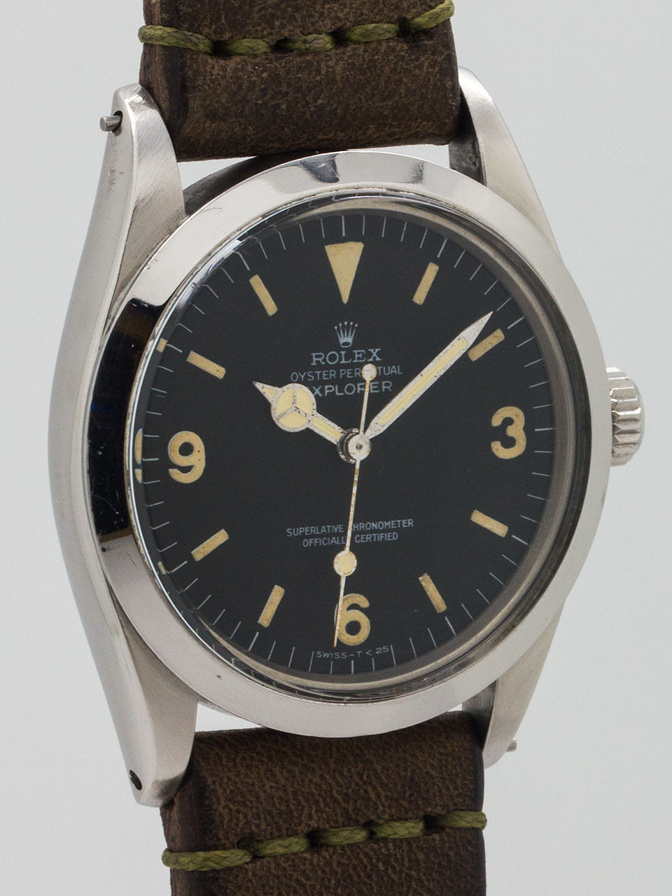 Rolex Explorer 1 ref 1016 Stainless Steel circa 1986