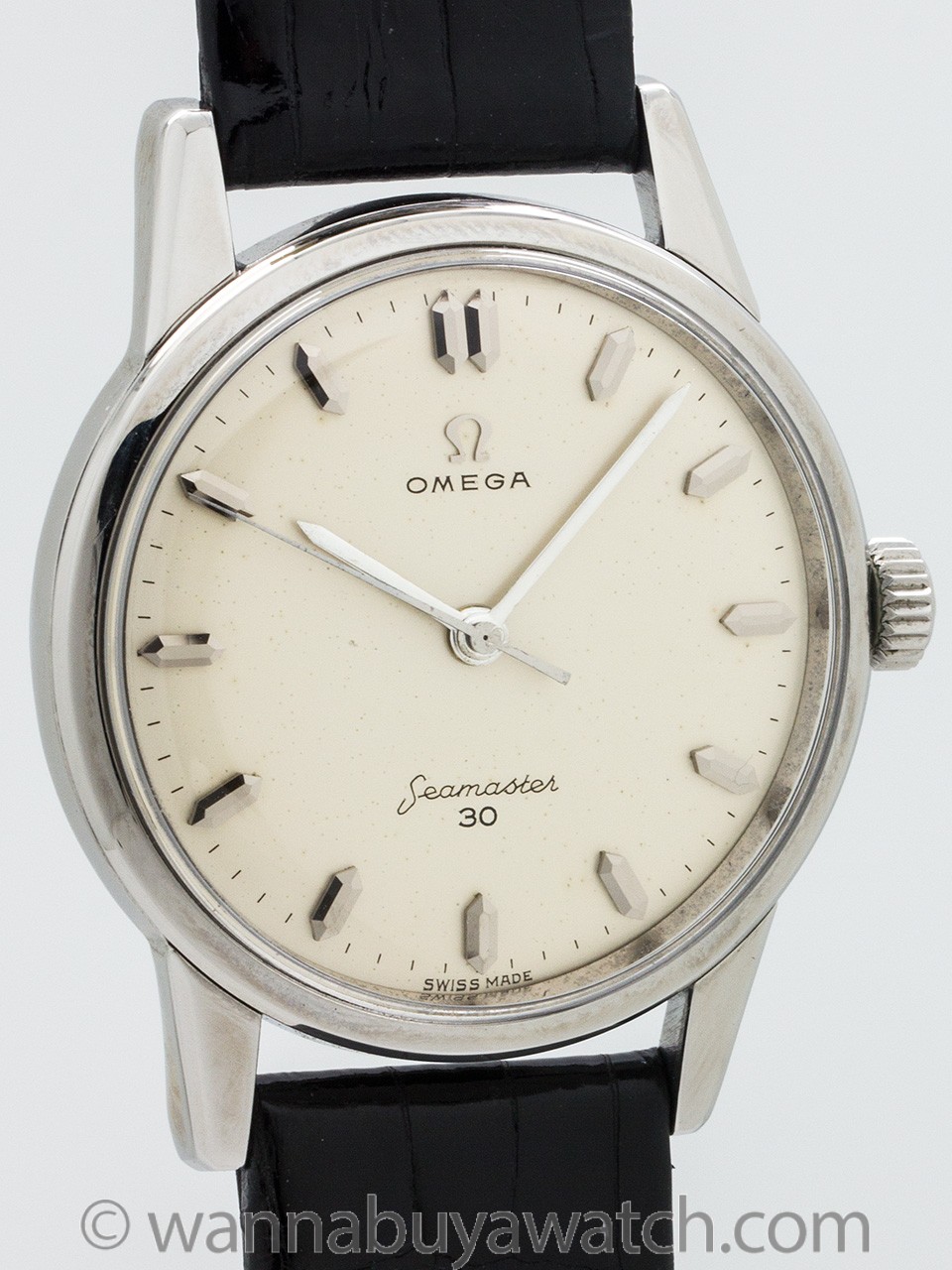 Omega Seamaster 30 Stainless Steel ref 14390.61 circa 1954