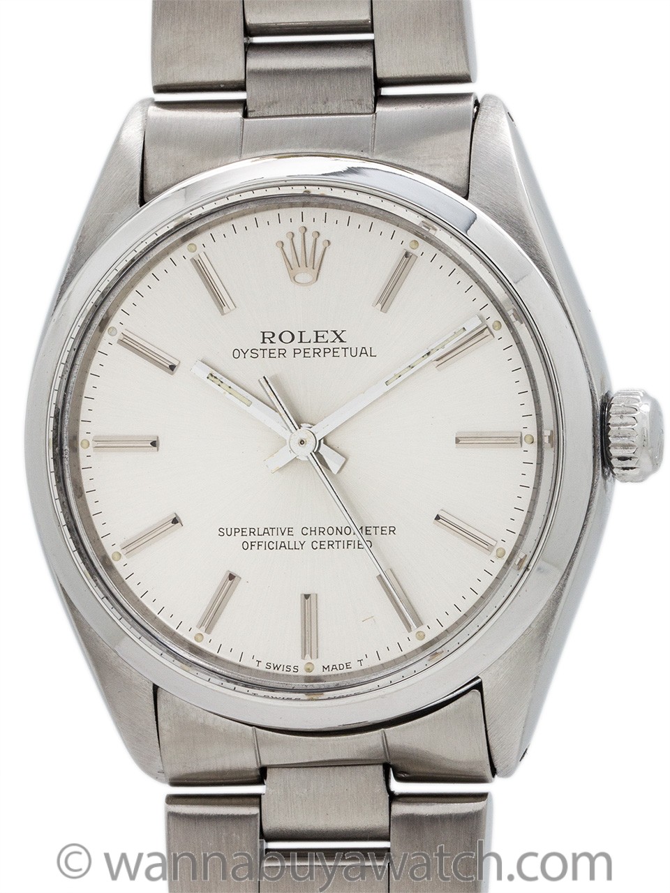 Rolex Oyster Perpetual ref 1002 OCC circa 1986